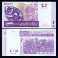 Мадагаскар 1000 ариари 2004г.